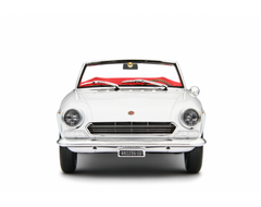 Fiat 124 Sport Spider AS (1438 cc.) 1968 Bianco Chrono Classic 1:18 - 84005