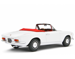 Fiat 124 Sport Spider AS (1438 cc.) 1968 Bianco Chrono Classic 1:18 - 84006