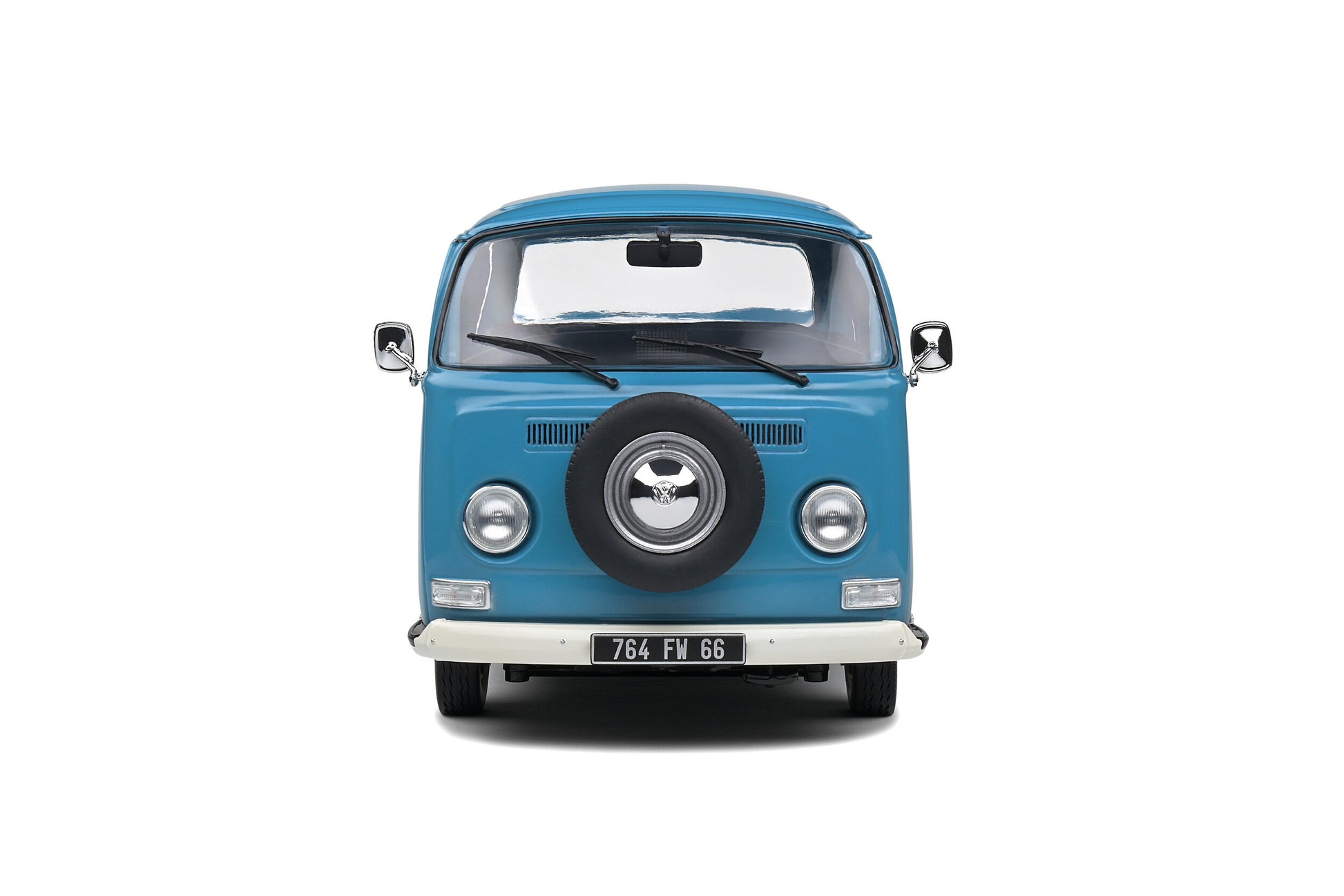 Volkswagen VW T2 1968 Pick-Up Blue Petrol 1:18 - 84093