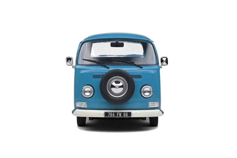 Volkswagen VW T2 1968 Pick-Up Blue Petrol 1:18 - 84093