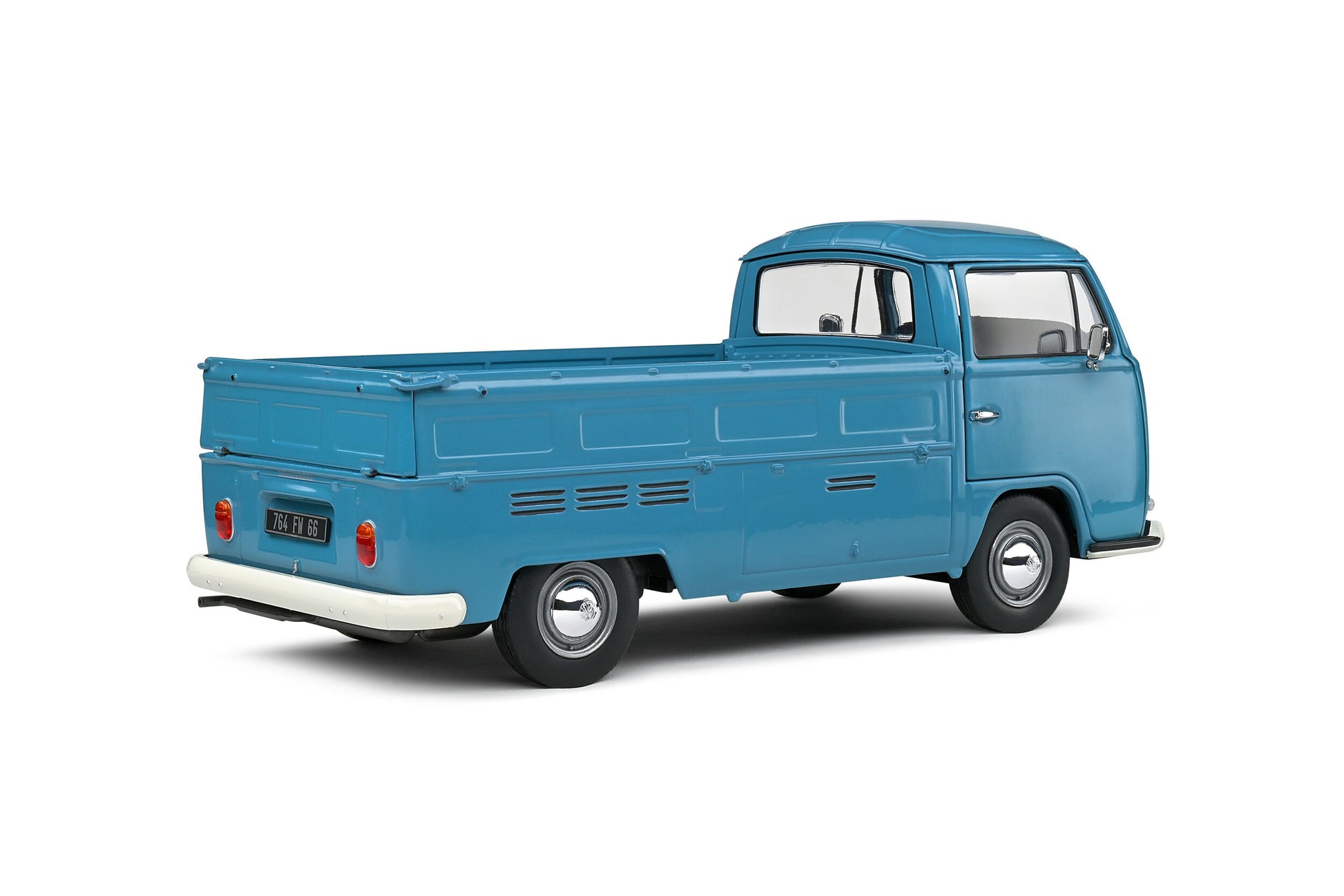 Volkswagen VW T2 1968 Pick-Up Blue Petrol 1:18 - 84097