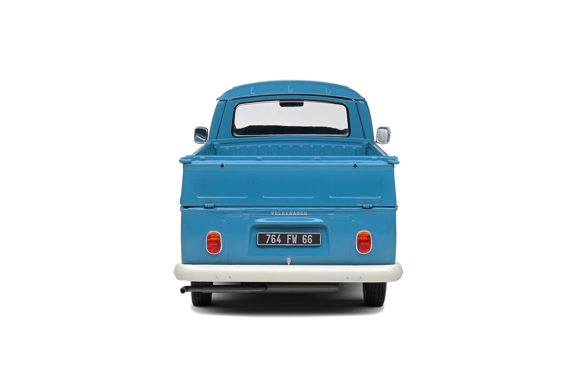 Volkswagen VW T2 1968 Pick-Up Blue Petrol 1:18 - 84098