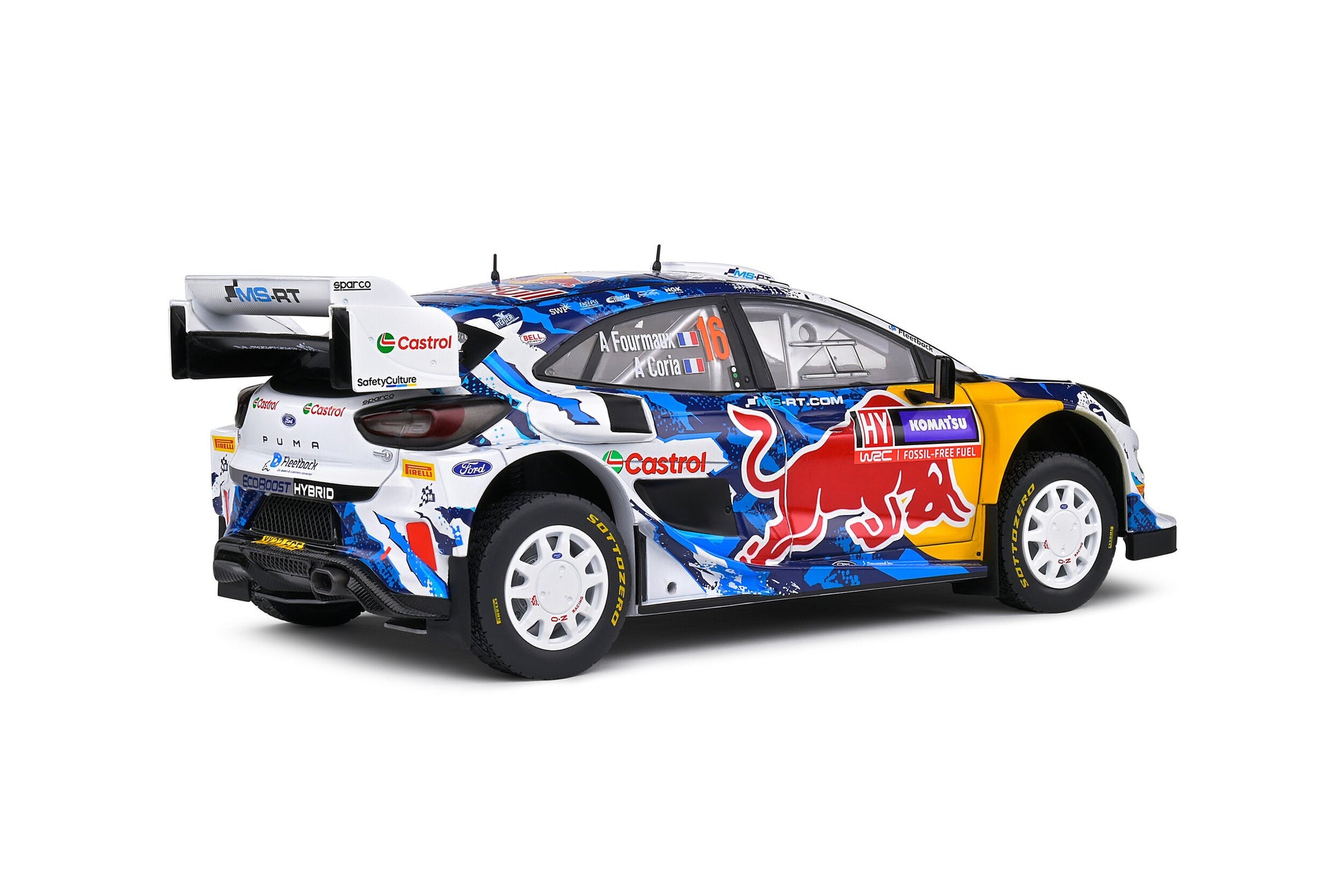 Ford Puma Rally1 Hybrid Rally Sweden 2024 Adrien Fourmaux - Alexandre Coria 1:18 - 84108