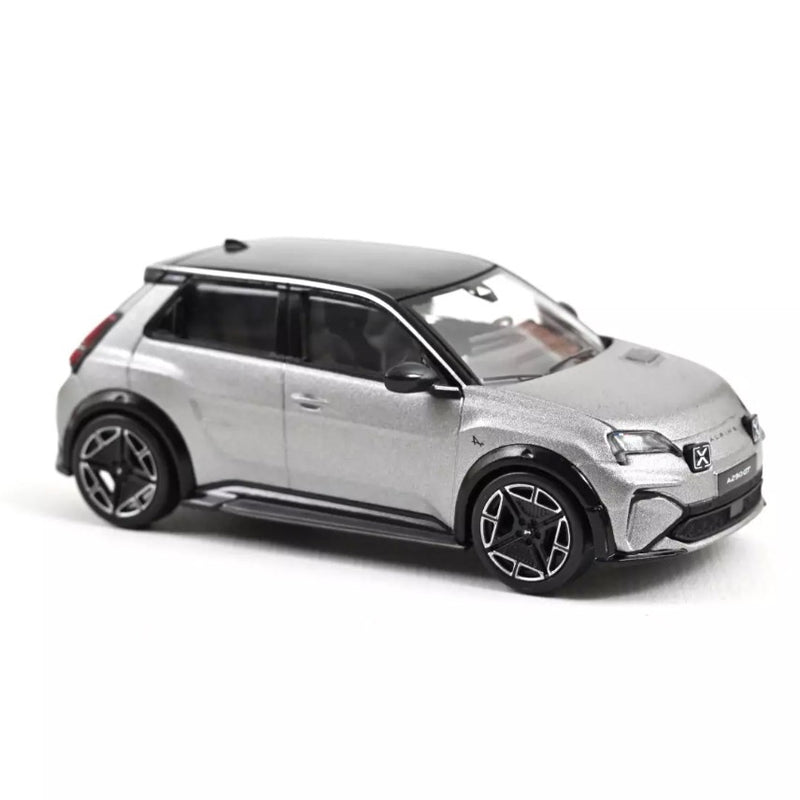 Alpine A290 GT 2025 Matt Tornade Grey - Black 1:43 - 84114