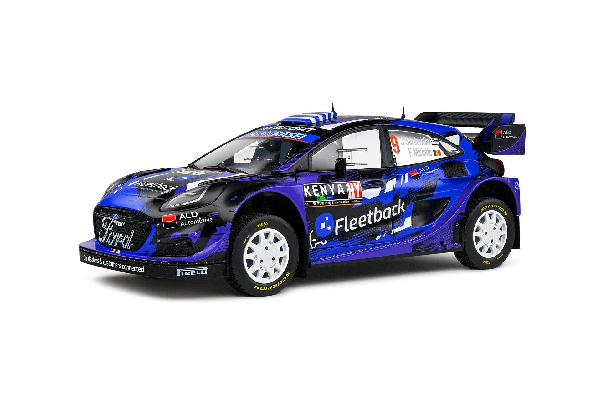 Ford Puma Rally1 Rally Kenya 2022 J. Serderidis - F. Miclotte 1:18 - 84167