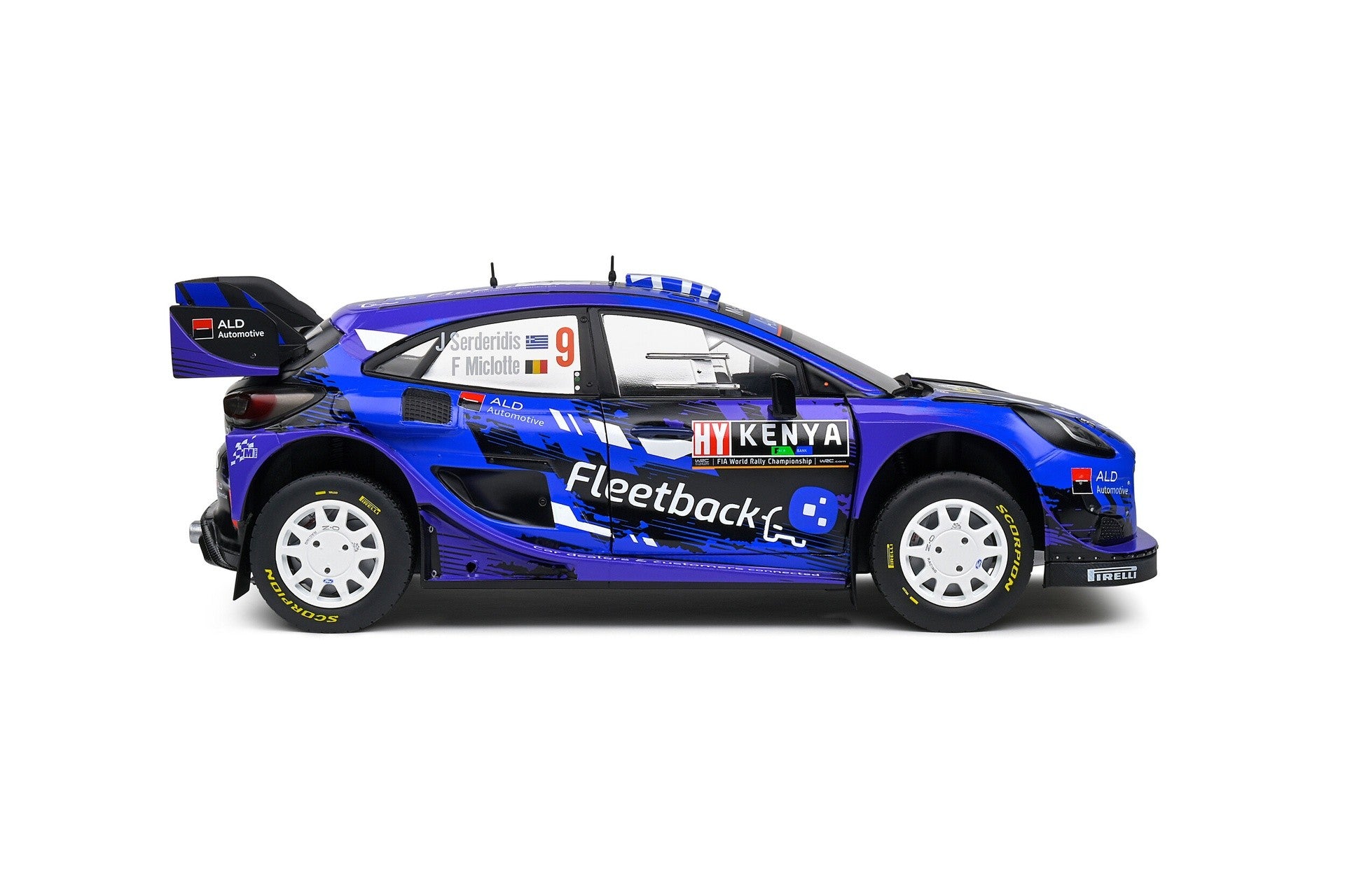 Ford Puma Rally1 Rally Kenya 2022 J. Serderidis - F. Miclotte 1:18 - 84171