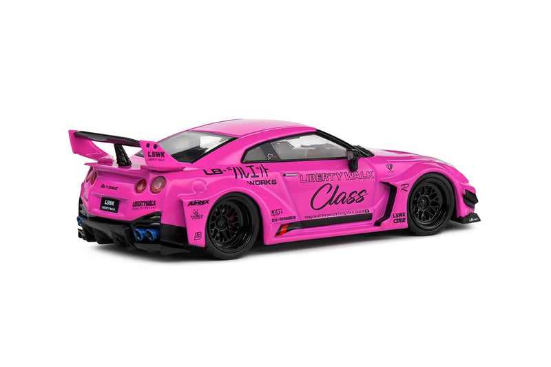 Nissan GT-R (R35) Liberty Walk Silhouette 2019 Purple 1:43 - 84178
