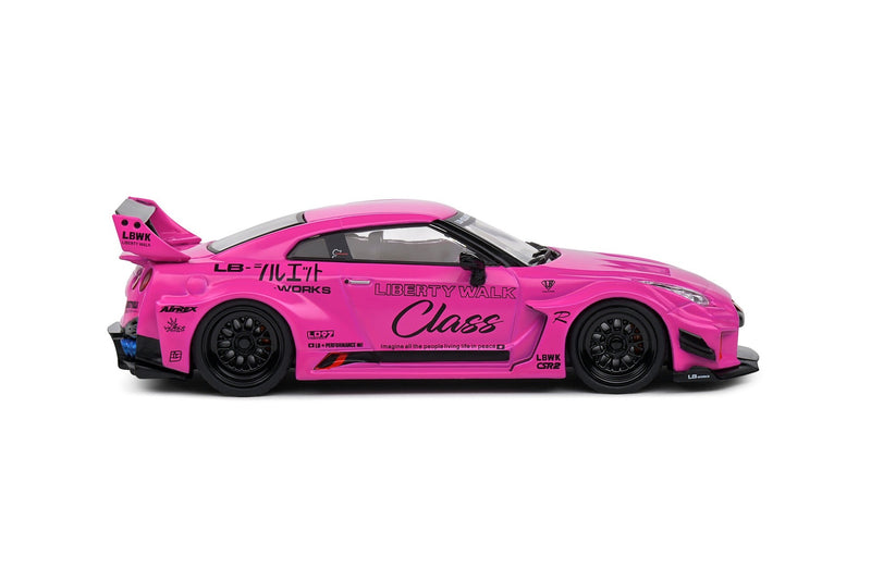 Nissan GT-R (R35) Liberty Walk Silhouette 2019 Purple 1:43 - 84179