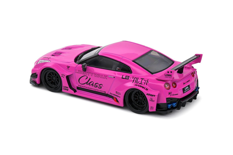 Nissan GT-R (R35) Liberty Walk Silhouette 2019 Purple 1:43 - 84181