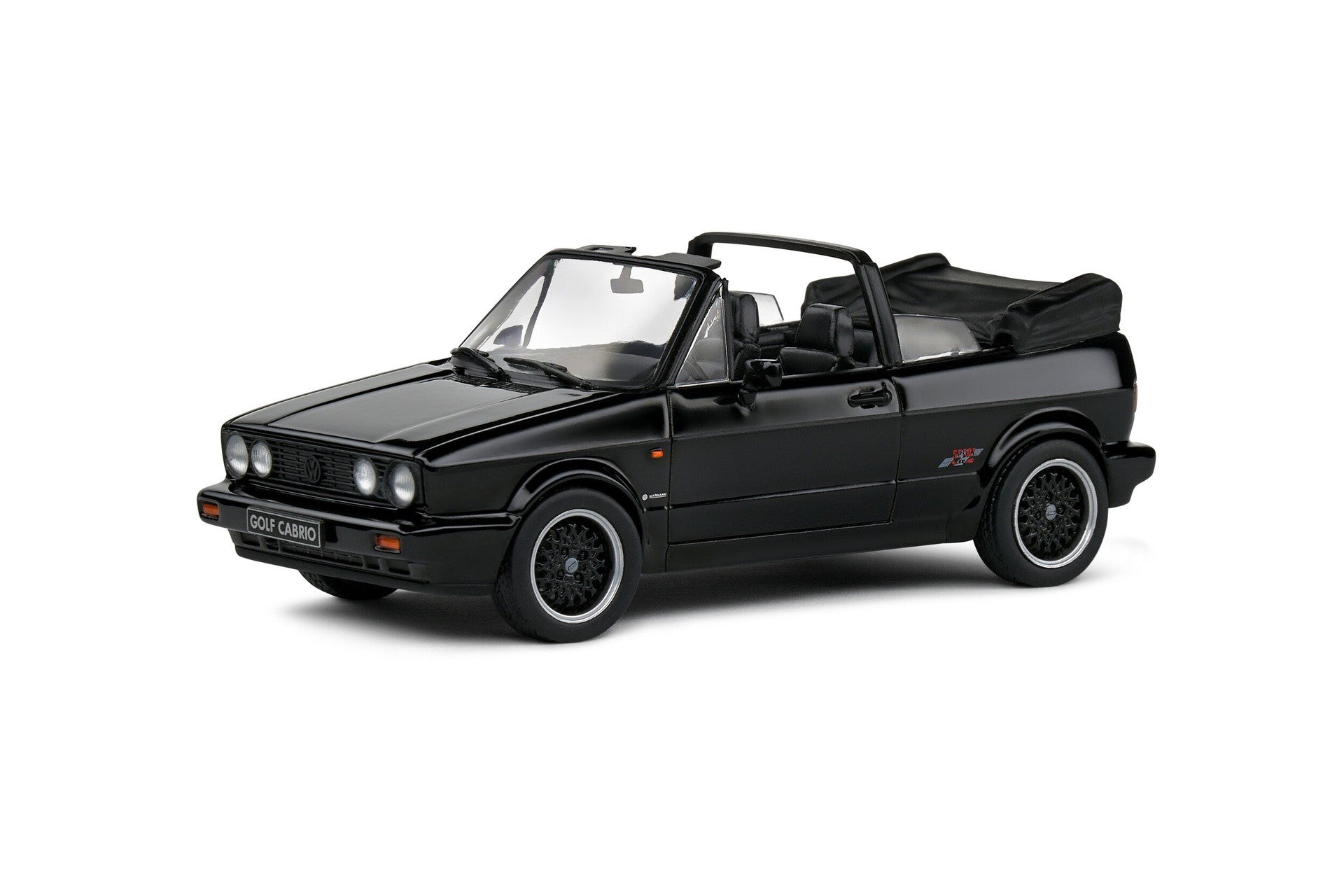 Volkswagen Golf MKI Convertible Sportline 1992 Brilliant Black 1:43 - 84217
