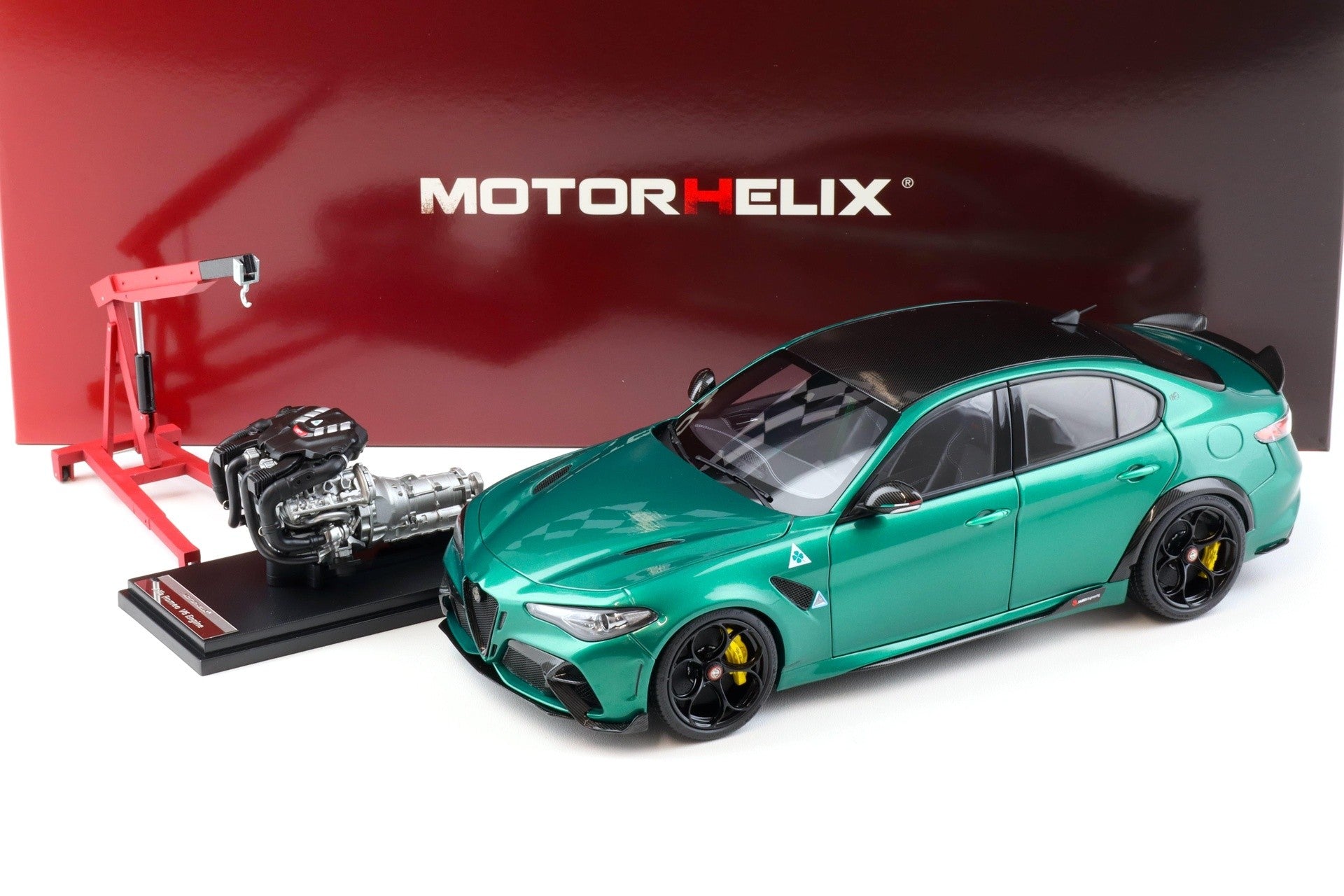 Alfa Romeo Giulia GTA 2021 Verde Montreal 1:18 - 84325