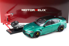 Alfa Romeo Giulia GTA 2021 Verde Montreal 1:18 - 84325