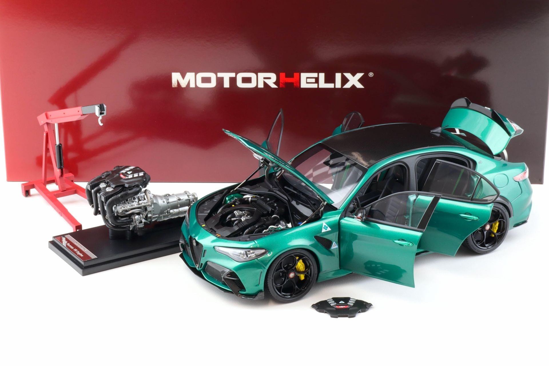 Alfa Romeo Giulia GTA 2021 Verde Montreal 1:18 - 84326