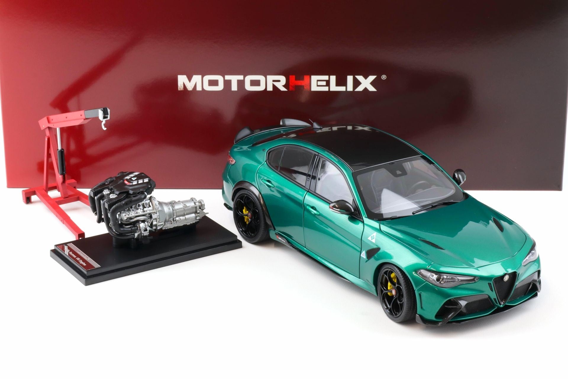 Alfa Romeo Giulia GTA 2021 Verde Montreal 1:18 - 84327