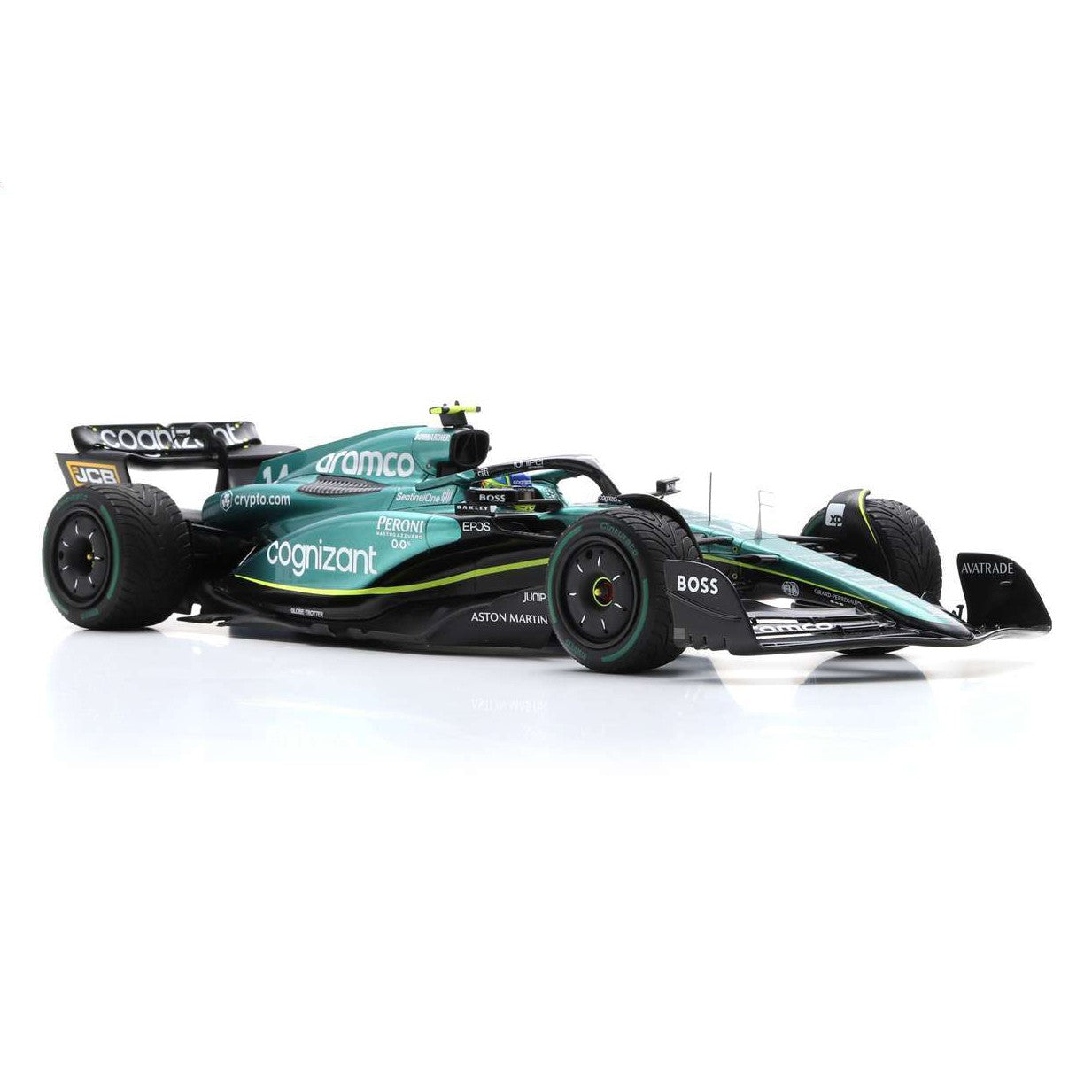 Aston Martin AMR23 Aramco Cognizant F1 2nd Monaco GP 2023 Fernando Alonso 1:18 - 84423
