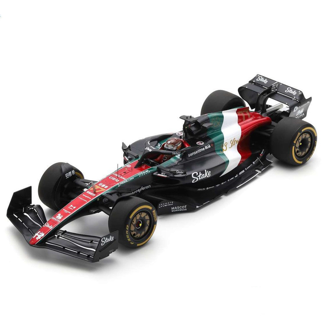 Alfa Romeo F1 Team Stake C43 10th Italian GP 2023 Valtteri Bottas 1:18 - 84433