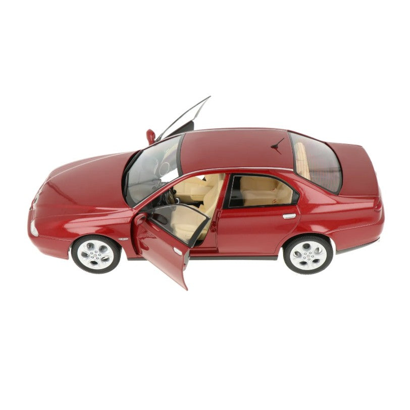 Alfa Romeo 166 3.0 V6 1998 Rosso Proteo Metallizzato - interni Beige 1:18 - 84448