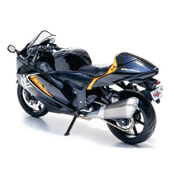 Suzuki Hayabusa 2022 Black Orange 1:12 - 84476