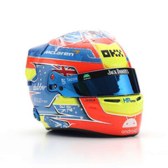 Oscar Piastri Casco Bell Helmet F1 Australian GP 2023 MCL60 Mclaren Mercedes 1:5 - 84484