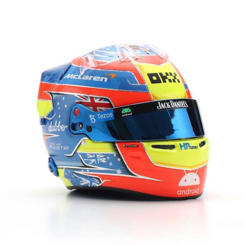 Oscar Piastri Casco Bell Helmet F1 Australian GP 2023 MCL60 Mclaren Mercedes 1:5 - 84484