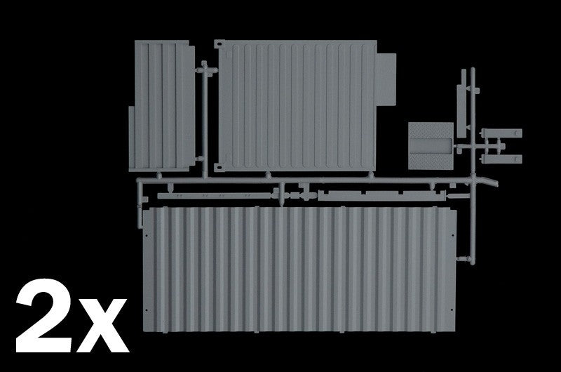 Shipping Container 20 Ft. Kit 1:24 - 8451