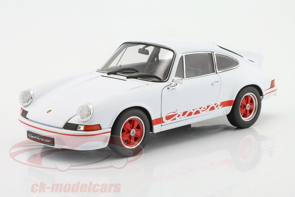 Porsche 911 Carrera RS 1973 White Deco Red 1:18 - 84563