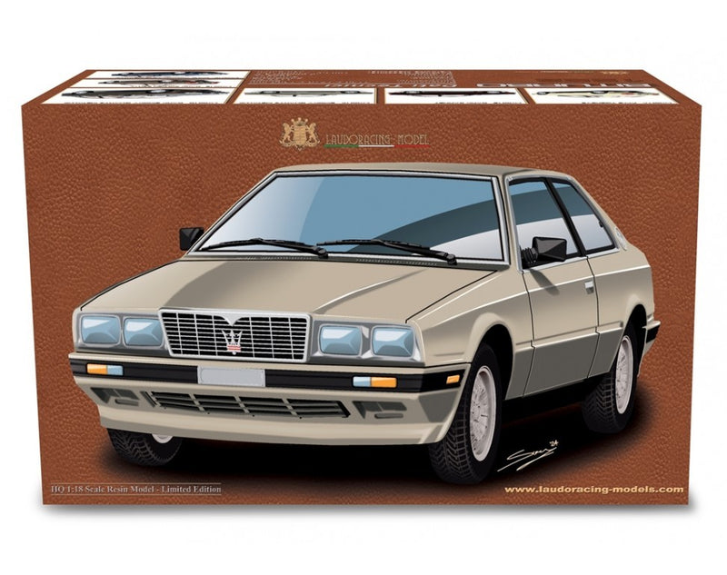 Maserati 2.0 Biturbo 1982-83 Smoky Quartz Metallizzato Argento Medio 1:18 - 84590