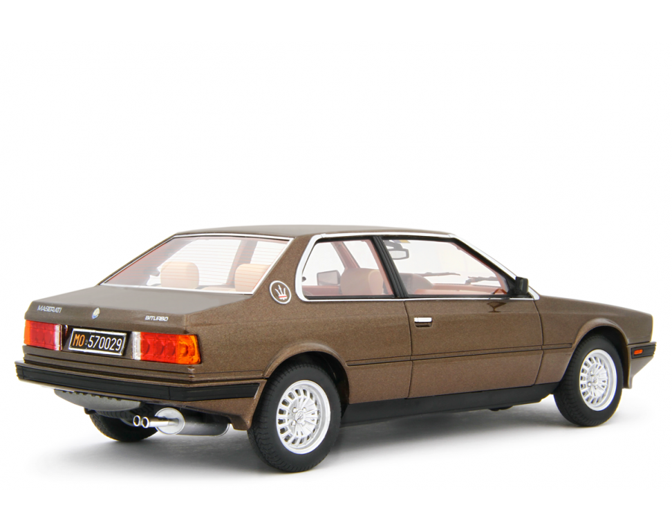 Maserati 2.0 Biturbo 1982-83 Dark Golden Beryl Metallizzato Bronzo scuro 1:18 - 84606