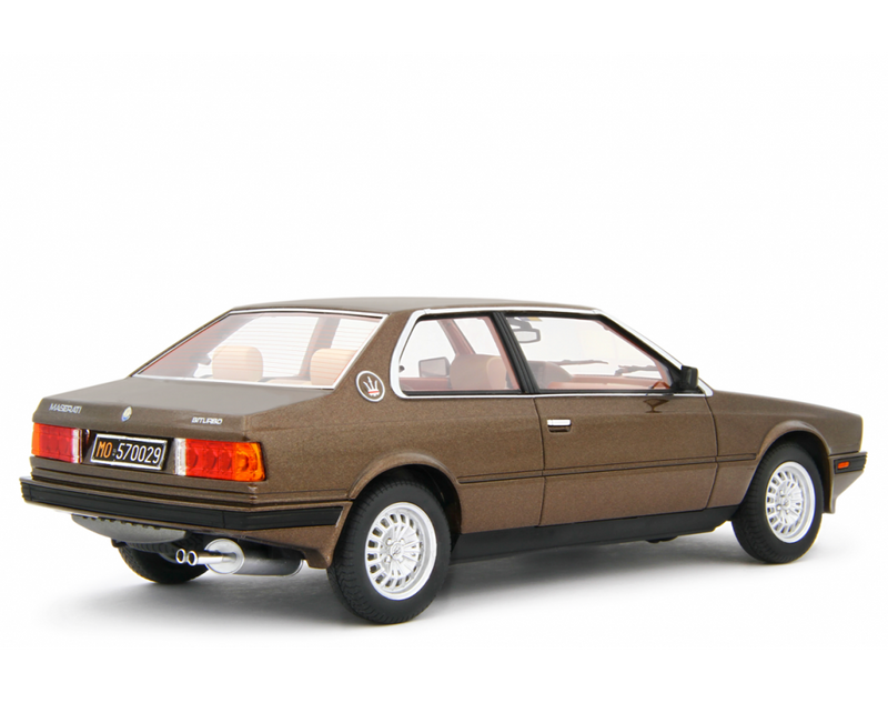 Maserati 2.0 Biturbo 1982-83 Dark Golden Beryl Metallizzato Bronzo scuro 1:18 - 84606