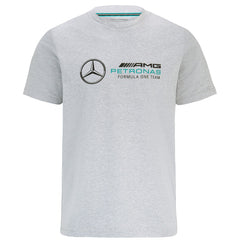 Mercedes Benz AMG Petronas F1 T-Shirt Logo Gray - 84765