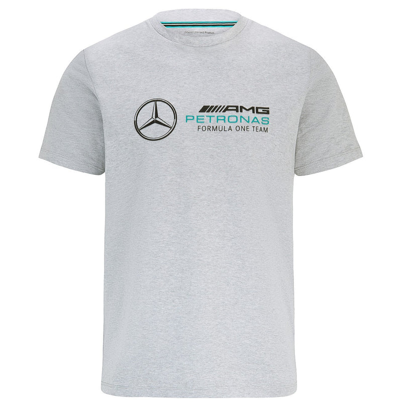 Mercedes Benz AMG Petronas F1 T-Shirt Logo Gray - 84765