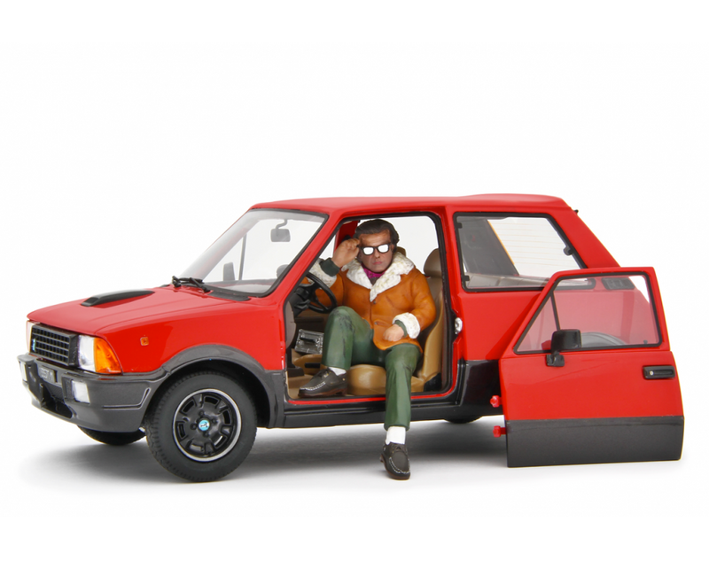Innocenti De Tomaso Turbo 1983 Red Vacanze di Natale con Billo 1:18 - 84790