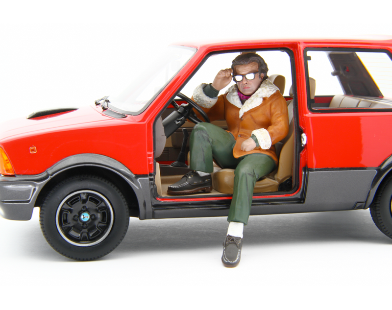 Innocenti De Tomaso Turbo 1983 Red Vacanze di Natale con Billo 1:18 - 84793