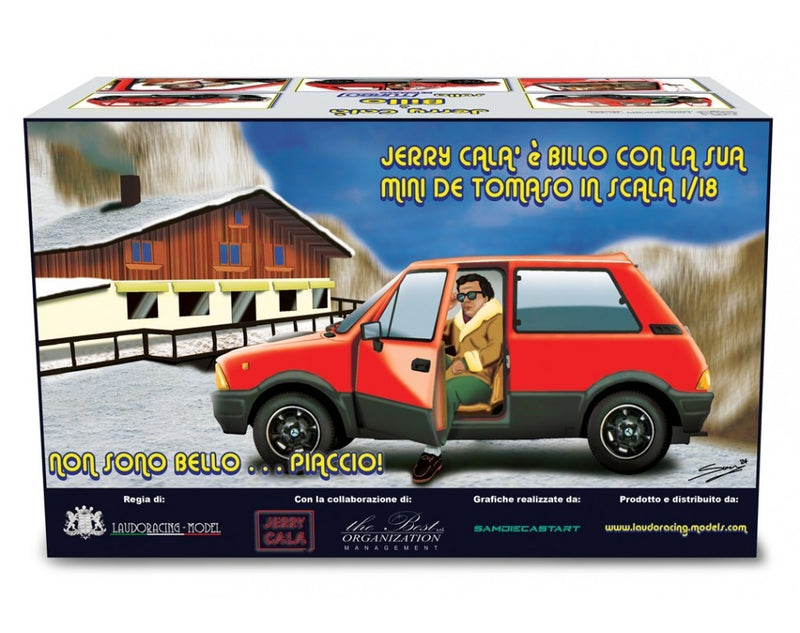 Innocenti De Tomaso Turbo 1983 Red Vacanze di Natale con Billo 1:18 - 84795