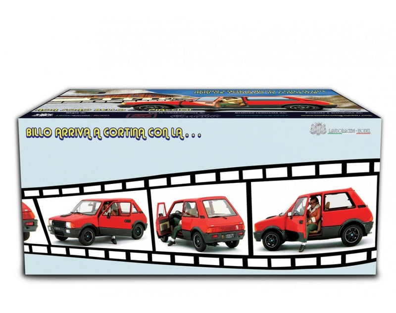 Innocenti De Tomaso Turbo 1983 Red Vacanze di Natale con Billo 1:18 - 84796