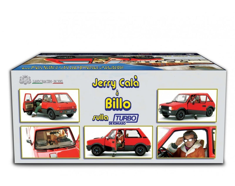 Innocenti De Tomaso Turbo 1983 Red Vacanze di Natale con Billo 1:18 - 84797