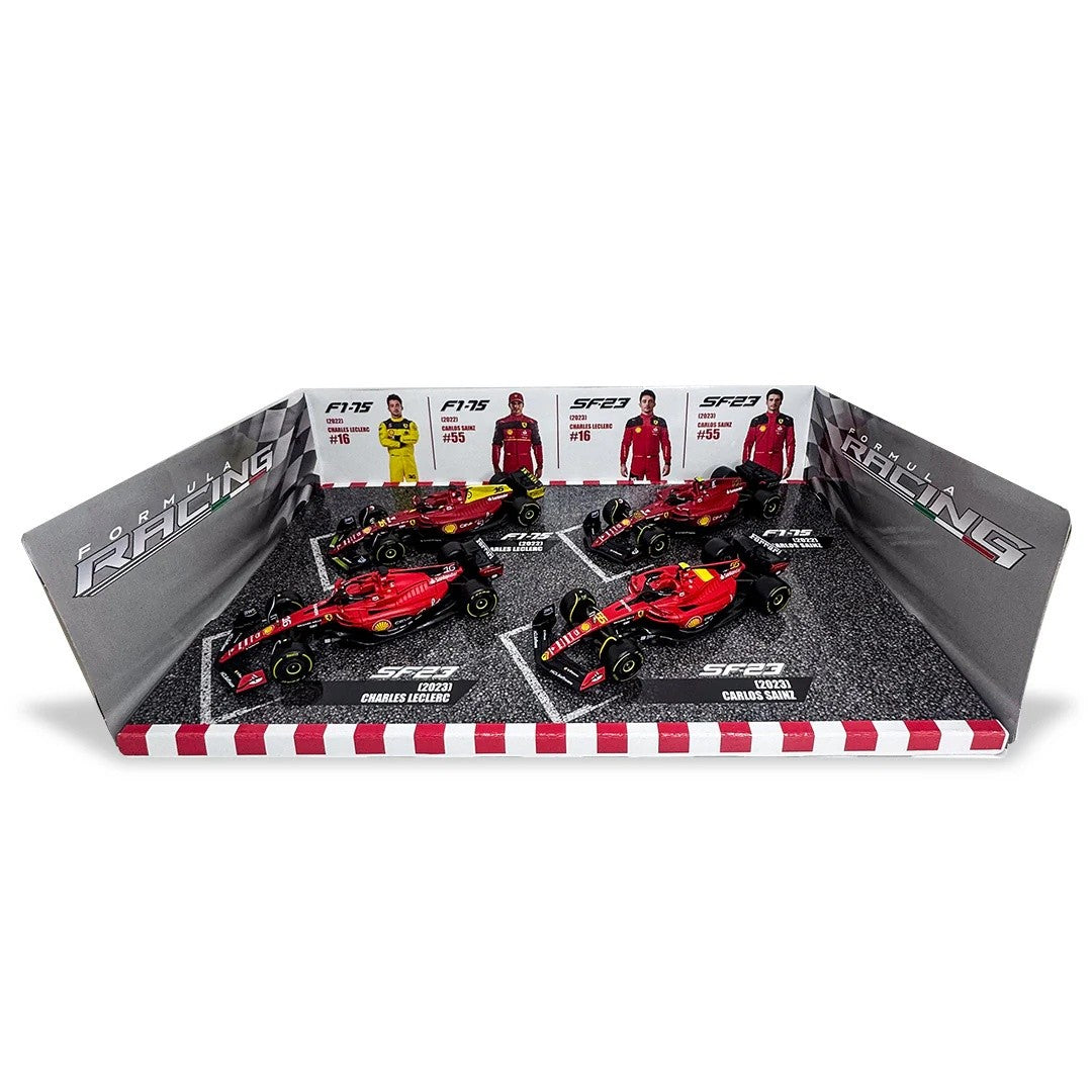 Ferrari Racing Set F1-75 e SF-23 Gift Pack 4pz 1:43 - 84832