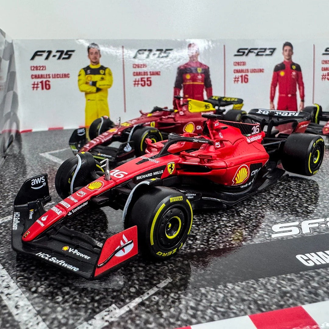 Ferrari Racing Set F1-75 e SF-23 Gift Pack 4pz 1:43 - 84836