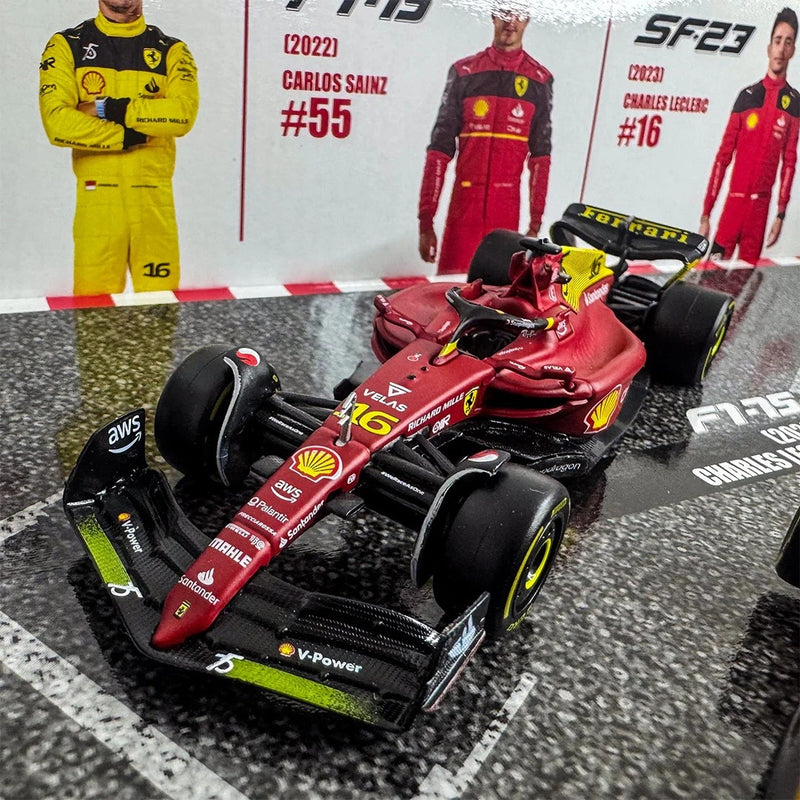 Ferrari Racing Set F1-75 e SF-23 Gift Pack 4pz 1:43 - 84838