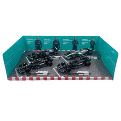 Mercedes-Amg Petronas F1 W12 + W13 + W14 Gift Set 4pz Bburago 1:43 - 84841