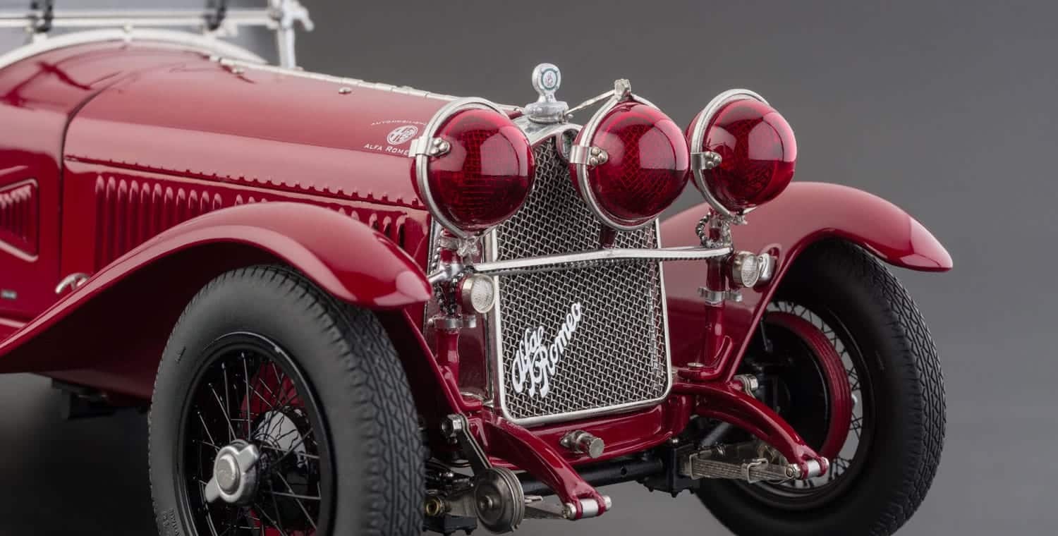 Alfa Romeo 6C 1750 GS Spider 1930 Rosso Alfa 1:18 - 84861