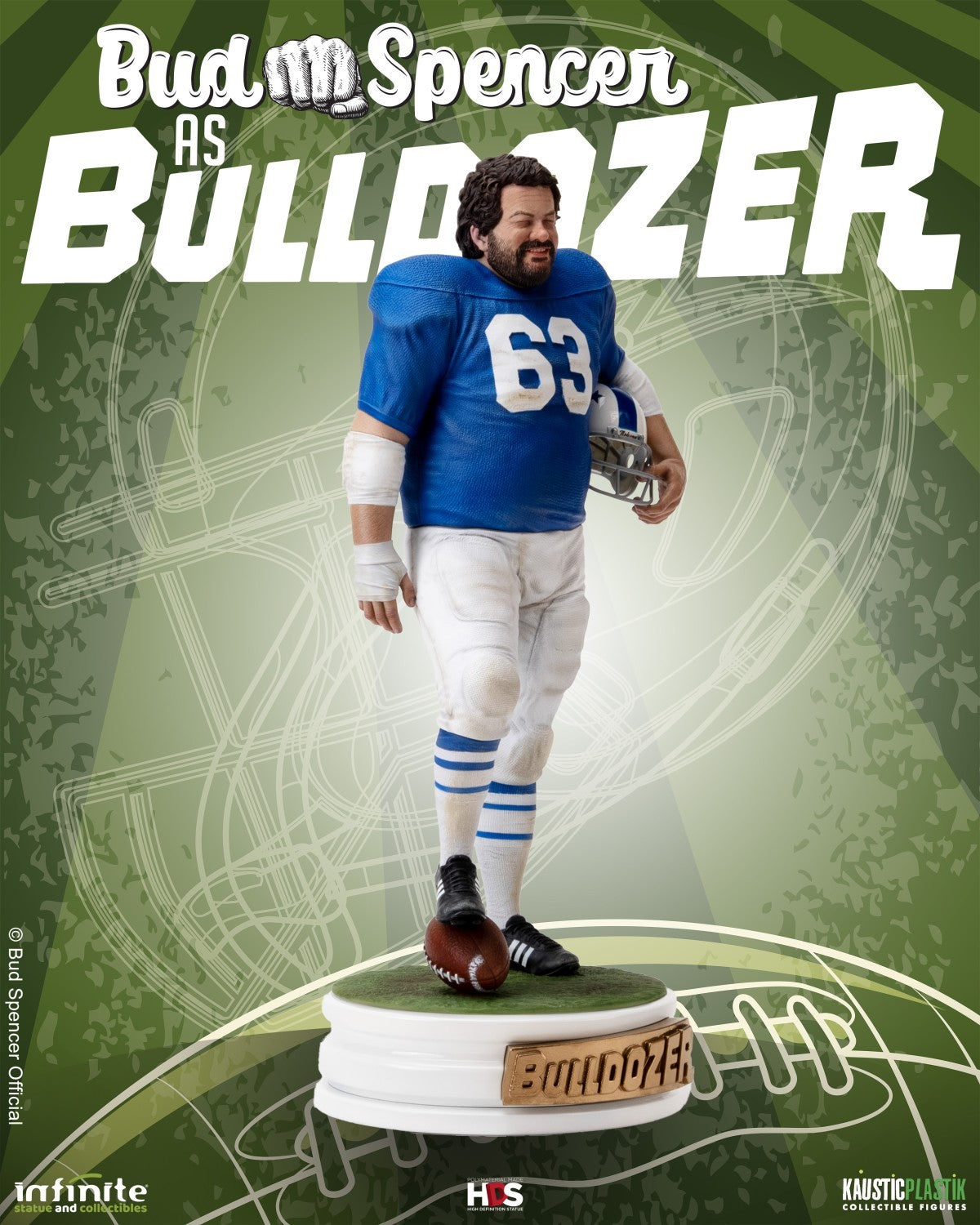 Bud Spencer in Bulldozer Resin Statue Infinite Statue 1:6 - 84906