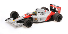 Mclaren Honda MP 4/6 F1 1991 World Champion Ayrton Senna 1:18 Dirty 994pz-1