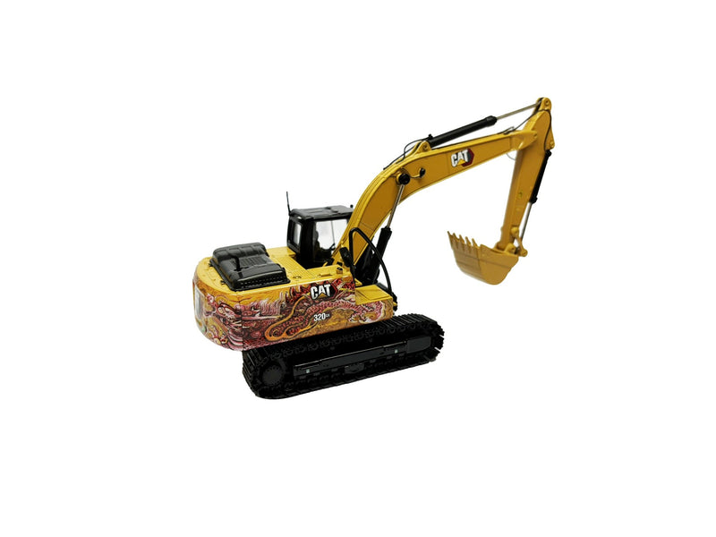 Caterpillar Cat 320 GX Escavatore livrea Dragon 1:50 - 85071