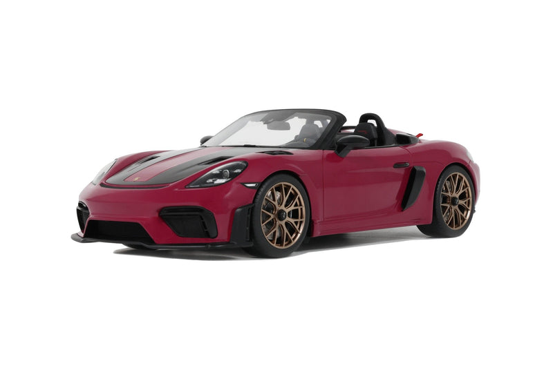 Porsche 718 (982) Spyder RS 2023 Weissach-Paket Ruby Star 1:18 - 85154