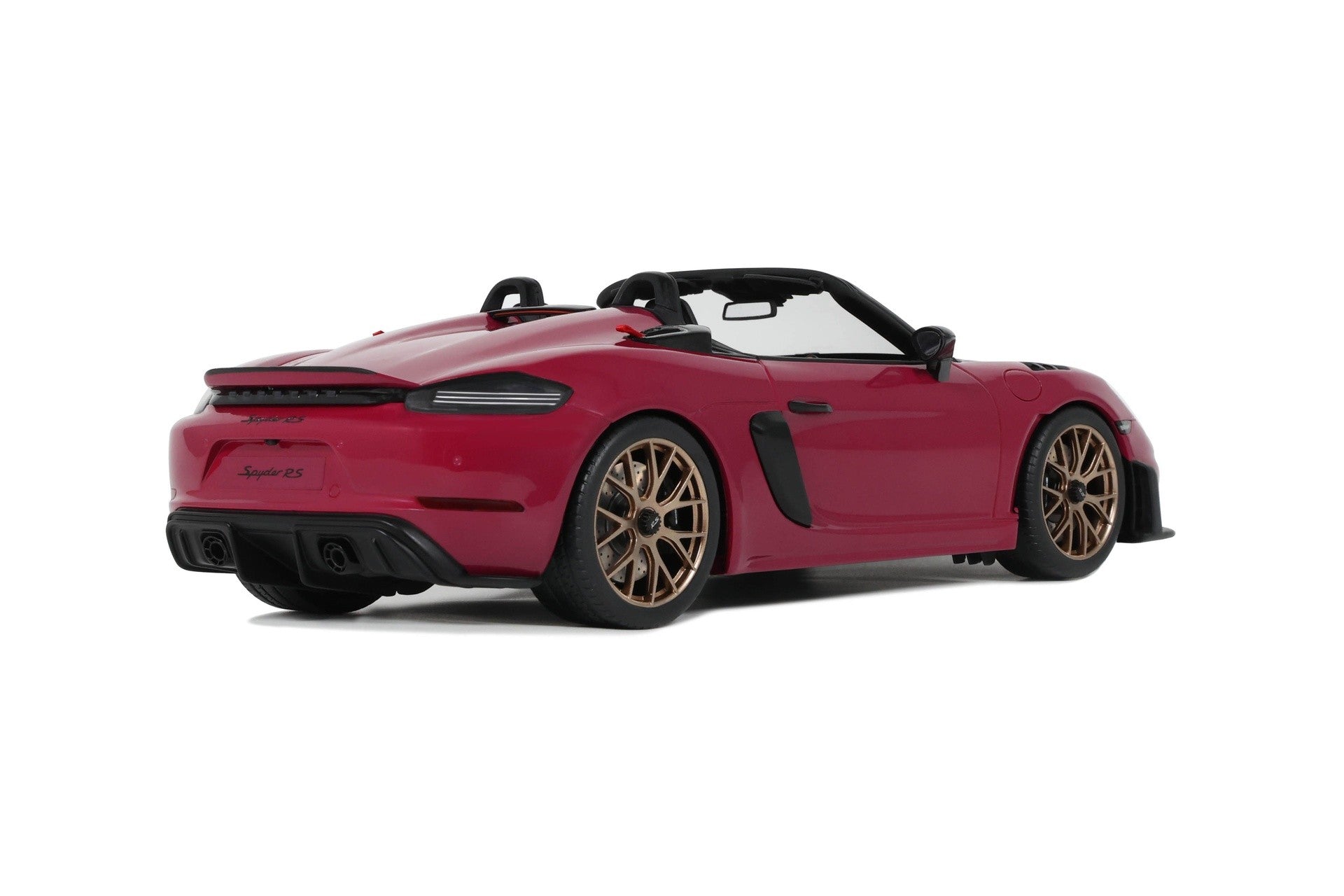 Porsche 718 (982) Spyder RS 2023 Weissach-Paket Ruby Star 1:18 - 85155