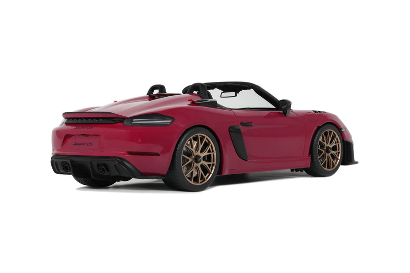 Porsche 718 (982) Spyder RS 2023 Weissach-Paket Ruby Star 1:18 - 85155