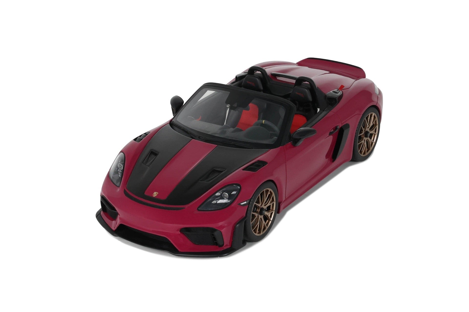 Porsche 718 (982) Spyder RS 2023 Weissach-Paket Ruby Star 1:18 - 85159