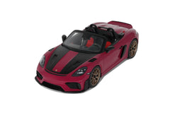 Porsche 718 (982) Spyder RS 2023 Weissach-Paket Ruby Star 1:18 - 85159