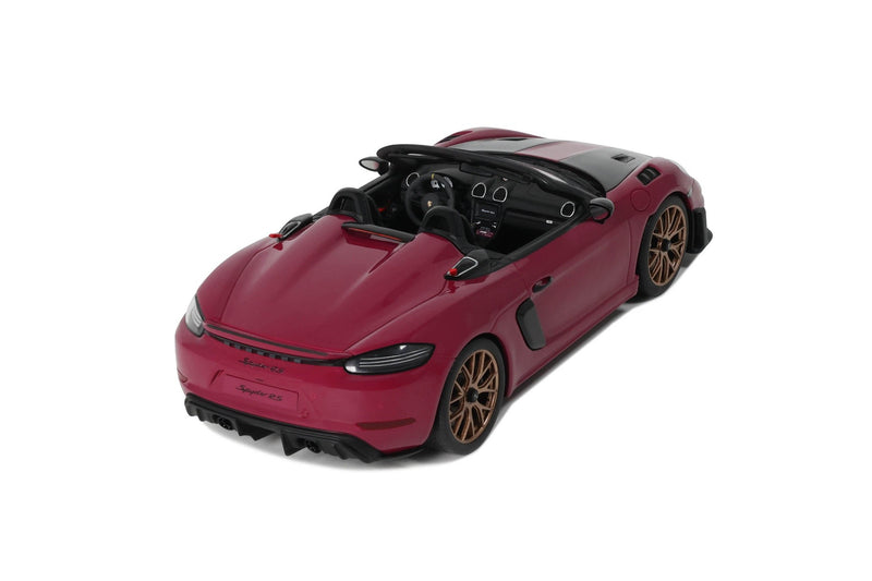 Porsche 718 (982) Spyder RS 2023 Weissach-Paket Ruby Star 1:18 - 85160
